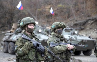 Russian peacekeepers in Nagorno-Karabakh